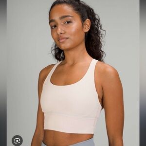 Lululemon longline ribbed energy bra